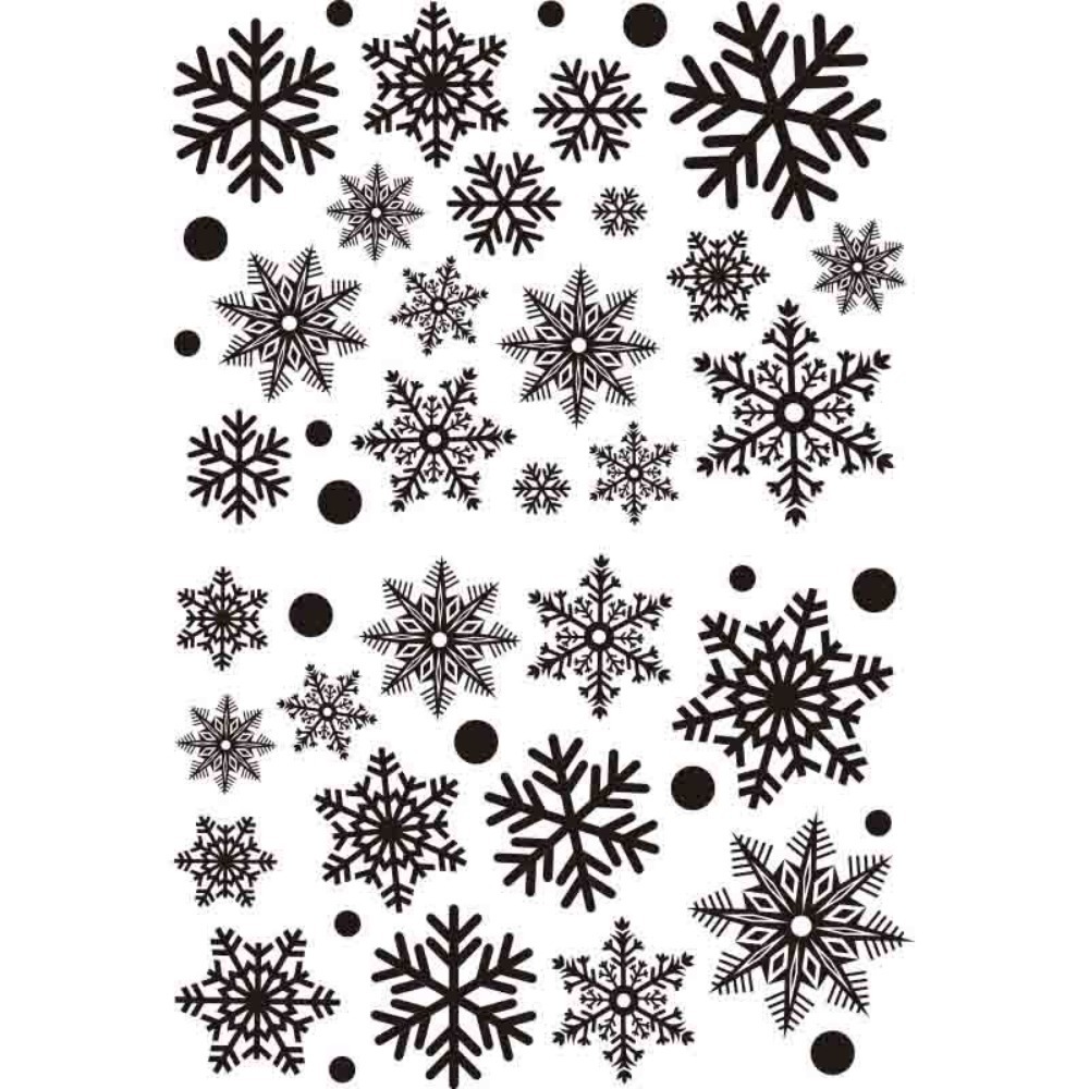 Snowflake Window Decal - 30 個 PVC クリスマス雪の結晶ステッカー静電ガラス粘着ウォールステッカー白い雪の結晶壁紙ウィンドウデカール