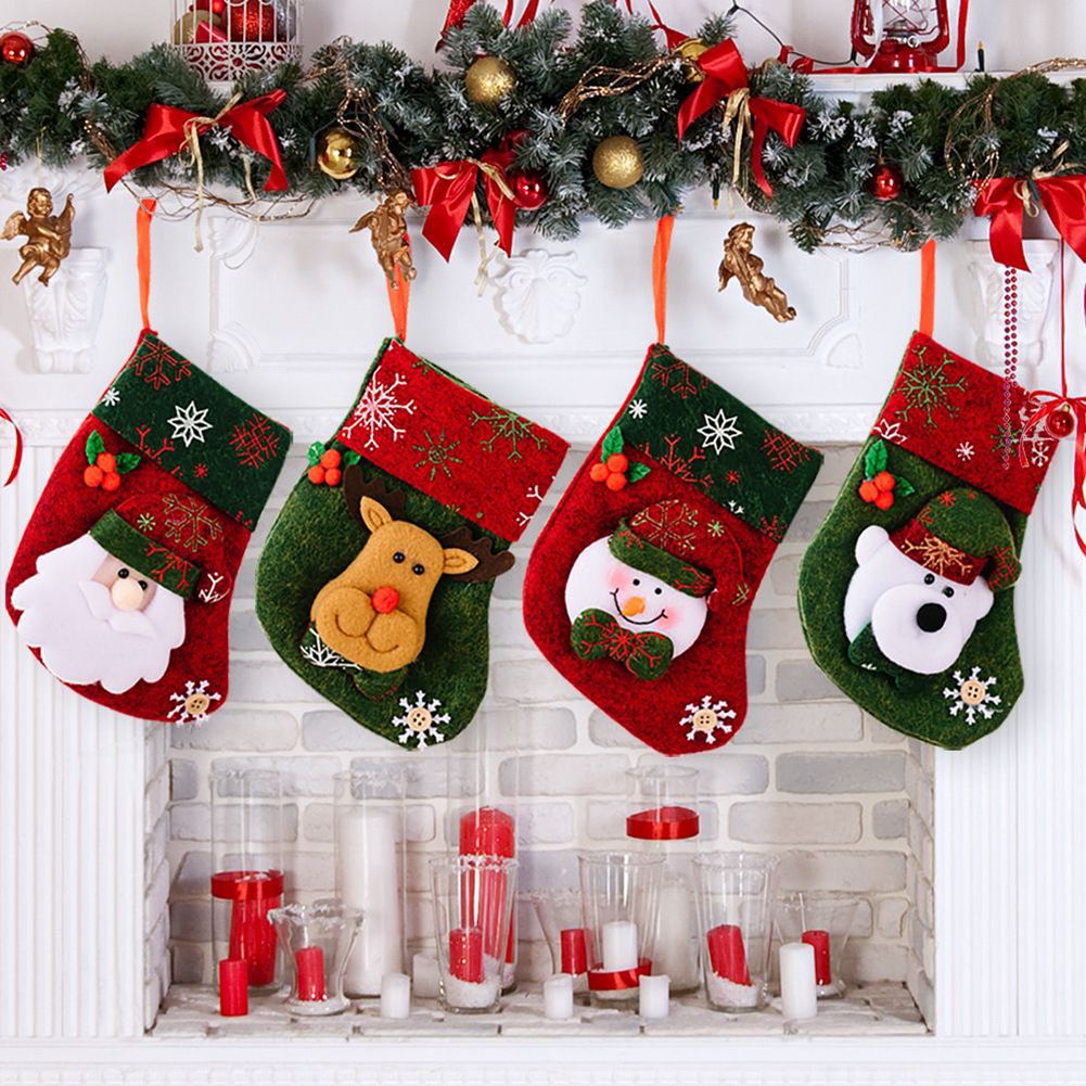 Christmas Stocking Hanging - オーナメント クリスマス ストッキング パーツ アクセサリー デコレーション