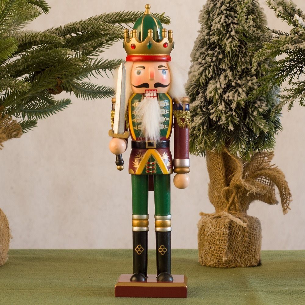 お祭りギフト ヴィンテージ クリスマス ナッツクラッカー 塗 - Nutcracker Figurine のレビューと価格