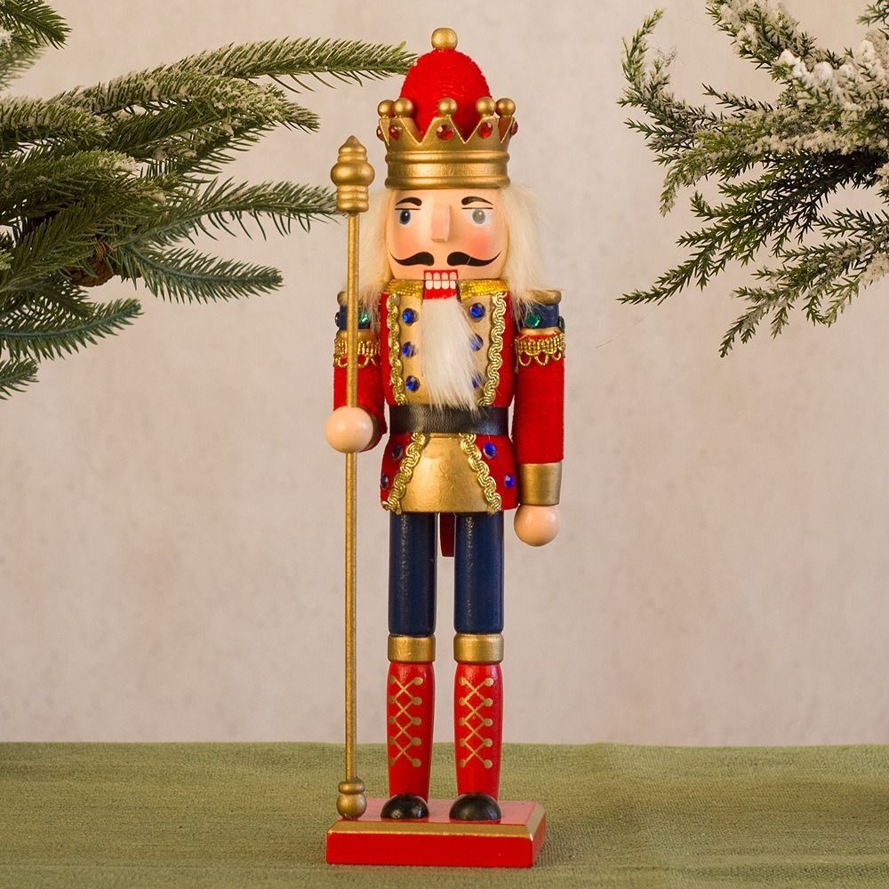 お祭りギフト ヴィンテージ クリスマス ナッツクラッカー 塗 - Nutcracker Figurine のレビューと価格