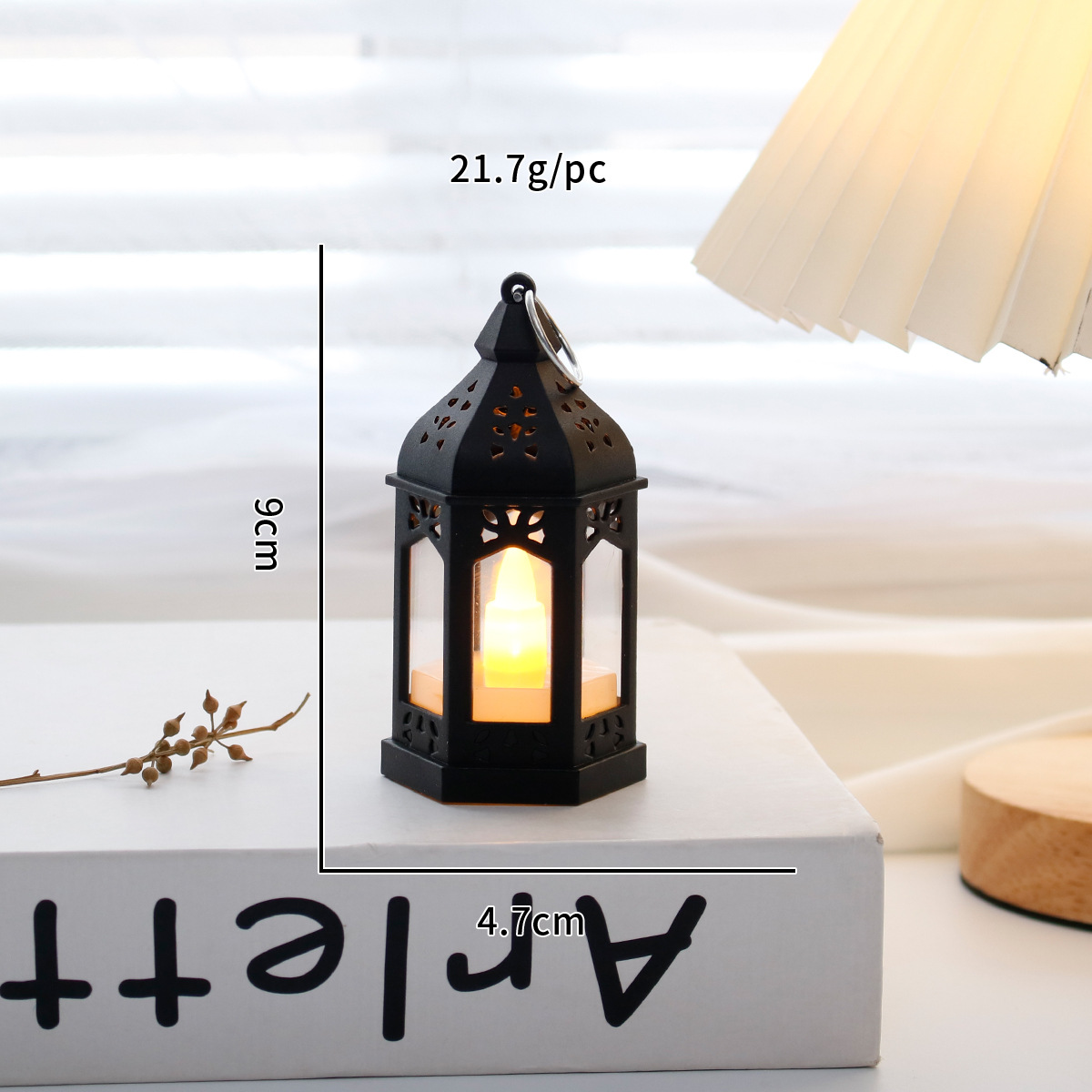 ミニクリエイティブ雰囲気ライトクリスマスレトロ電子キャンドル - Holiday Candle Set のレビューと価格