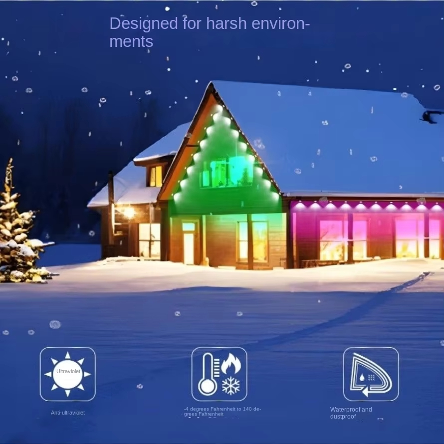 LEDクリスマスペンダントライト屋外装飾照明アイスカラム装飾 - Christmas Lights Outdoor のレビューと価格