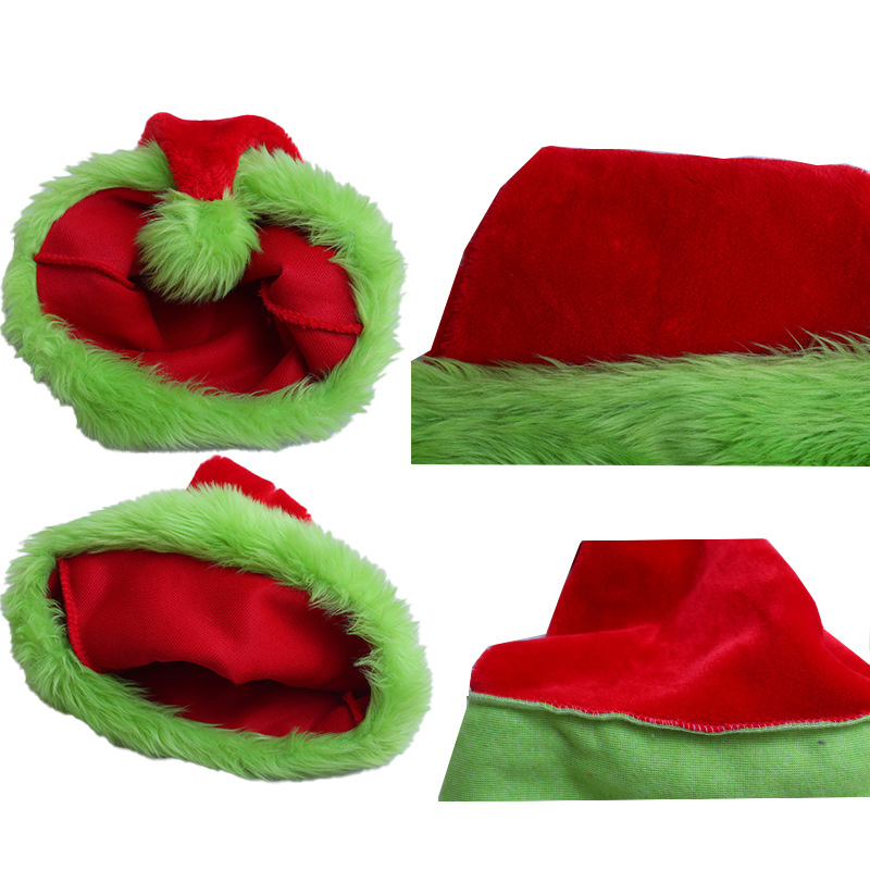 1個入り、サンタクロース帽子 クリスマス帽子 ユニセックス  - Santa Hat Plush のレビューと価格