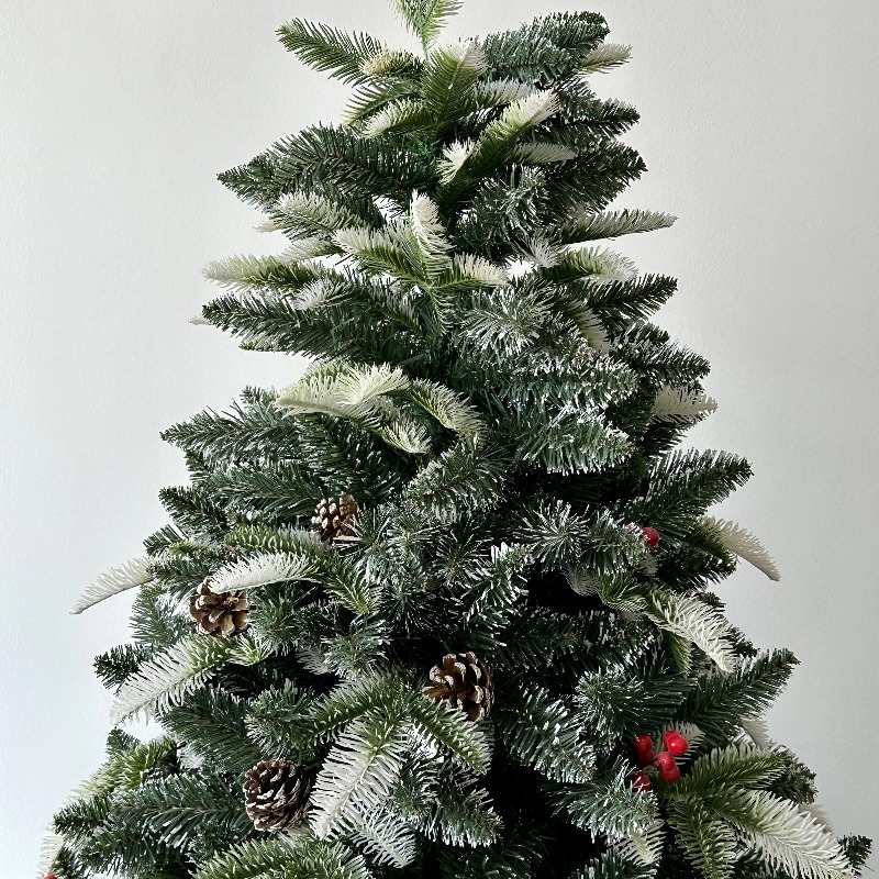 220cmの高品質人工クリスマスツリー、グリーンPEツリー、 - Christmas Tree Artificial のレビューと価格