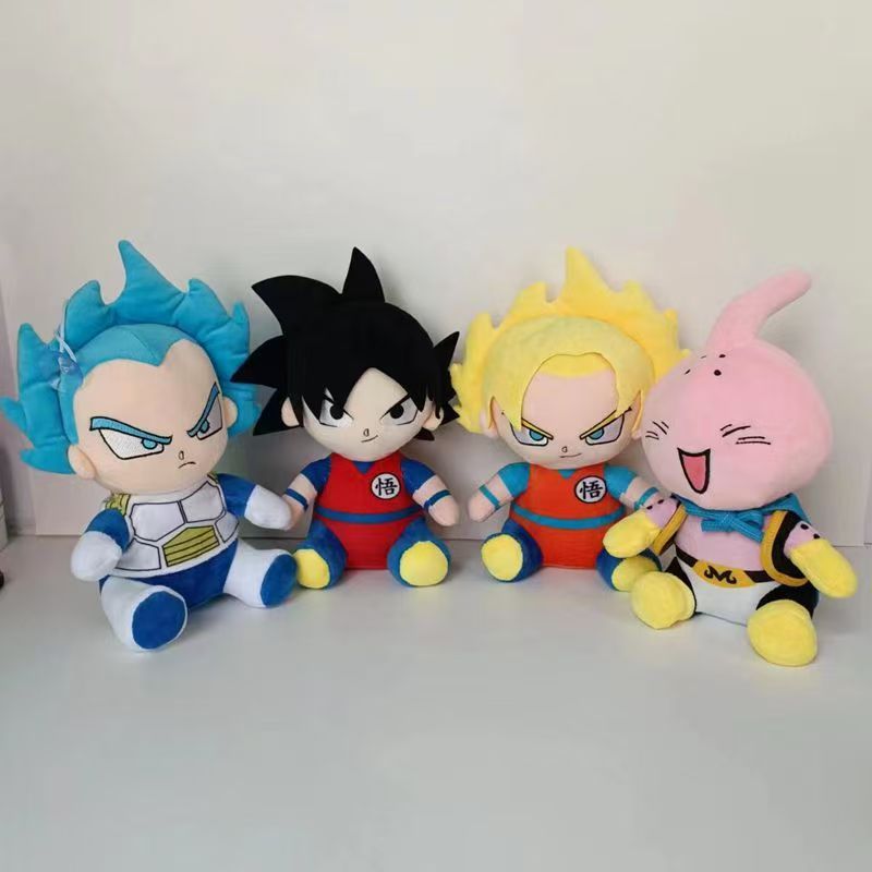 ドラゴンボール超サイヤ人漫画かわいいぬいぐるみ個性的な2D人 - Ornament Ball Set のレビューと価格