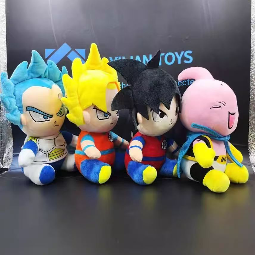 ドラゴンボール超サイヤ人漫画かわいいぬいぐるみ個性的な2D人 - Ornament Ball Set のレビューと価格