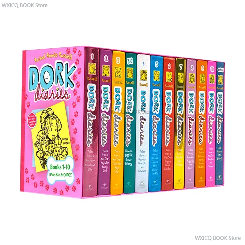 DORK-英語の絵本,女の子のための毎日の読書,子供,学生, - Gift Box Wrap Set のレビューと価格
