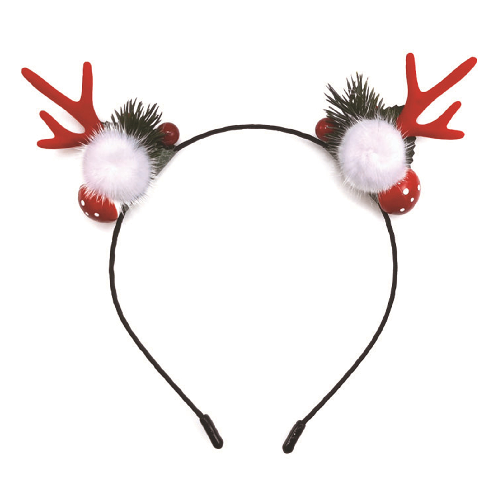 トナカイの角 鹿の耳 ヘッドバンド ハロウィンパーティー用  - Reindeer Antlers Headband のレビューと価格