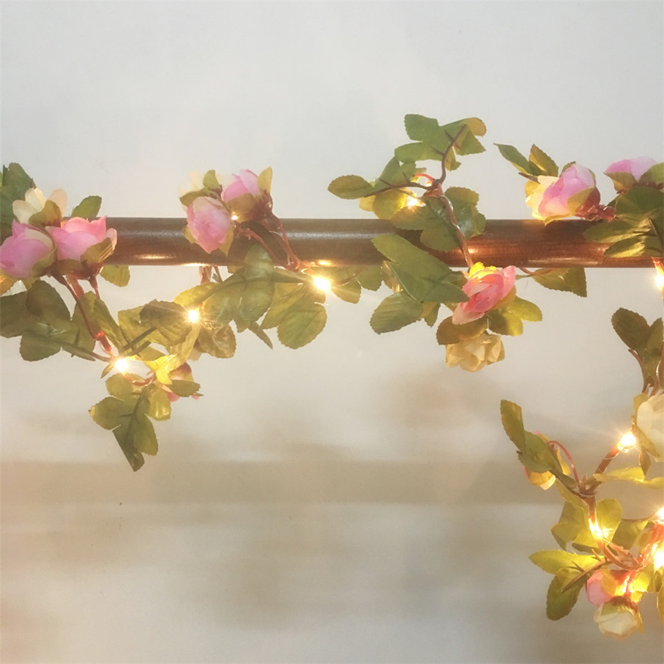DACHAN 手作り 2.2 メートル 25 LED ピンク - Led Fairy String Lights のレビューと価格