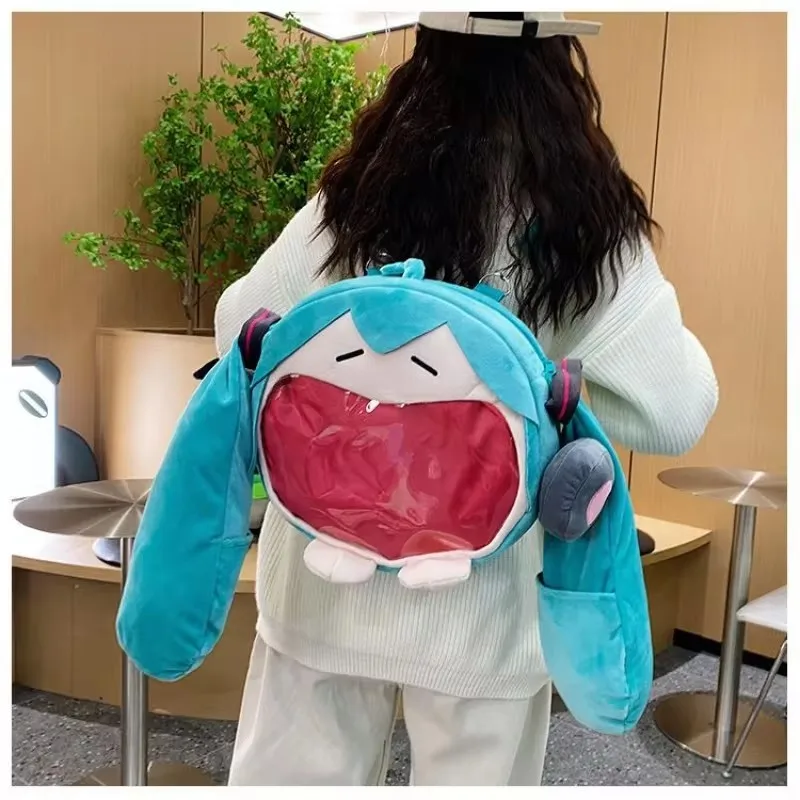 2026 初音ミクアニメ帽子ショルダーバッグ新しいバックパッ - Santa Hat Plush のレビューと価格