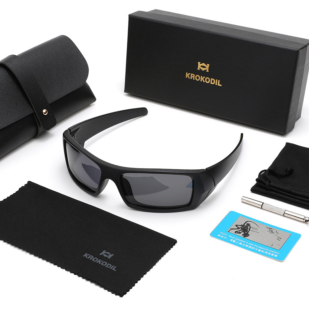 偏光 UV400 ラップアラウンドサングラス男性女性 6 ピ - Gift Box Wrap Set のレビューと価格