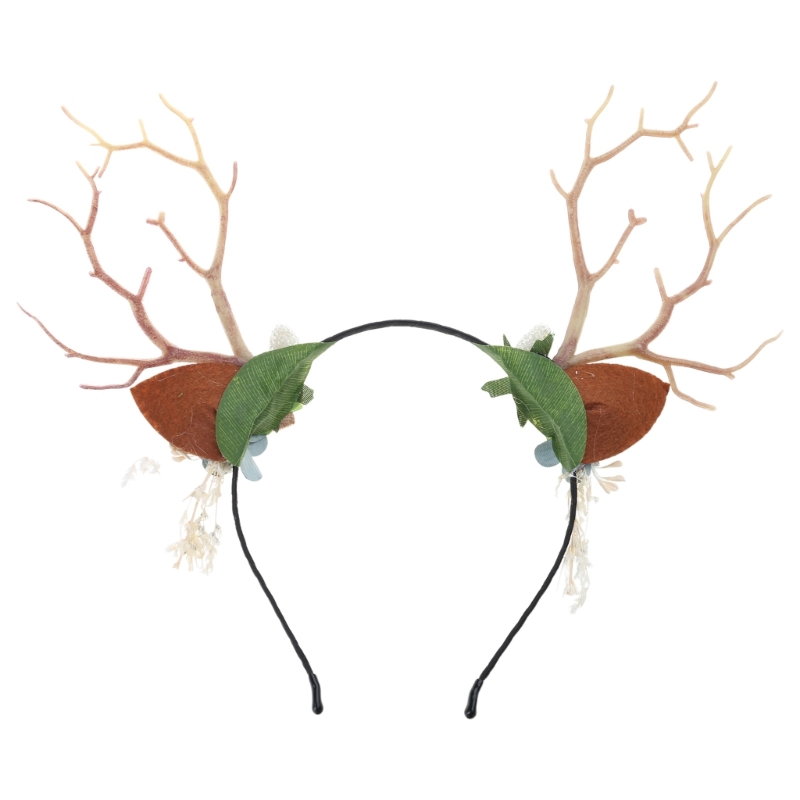 ブランチ トナカイの角の形のヘアフープ 大人のライブ ブロー - Reindeer Antlers Headband のレビューと価格