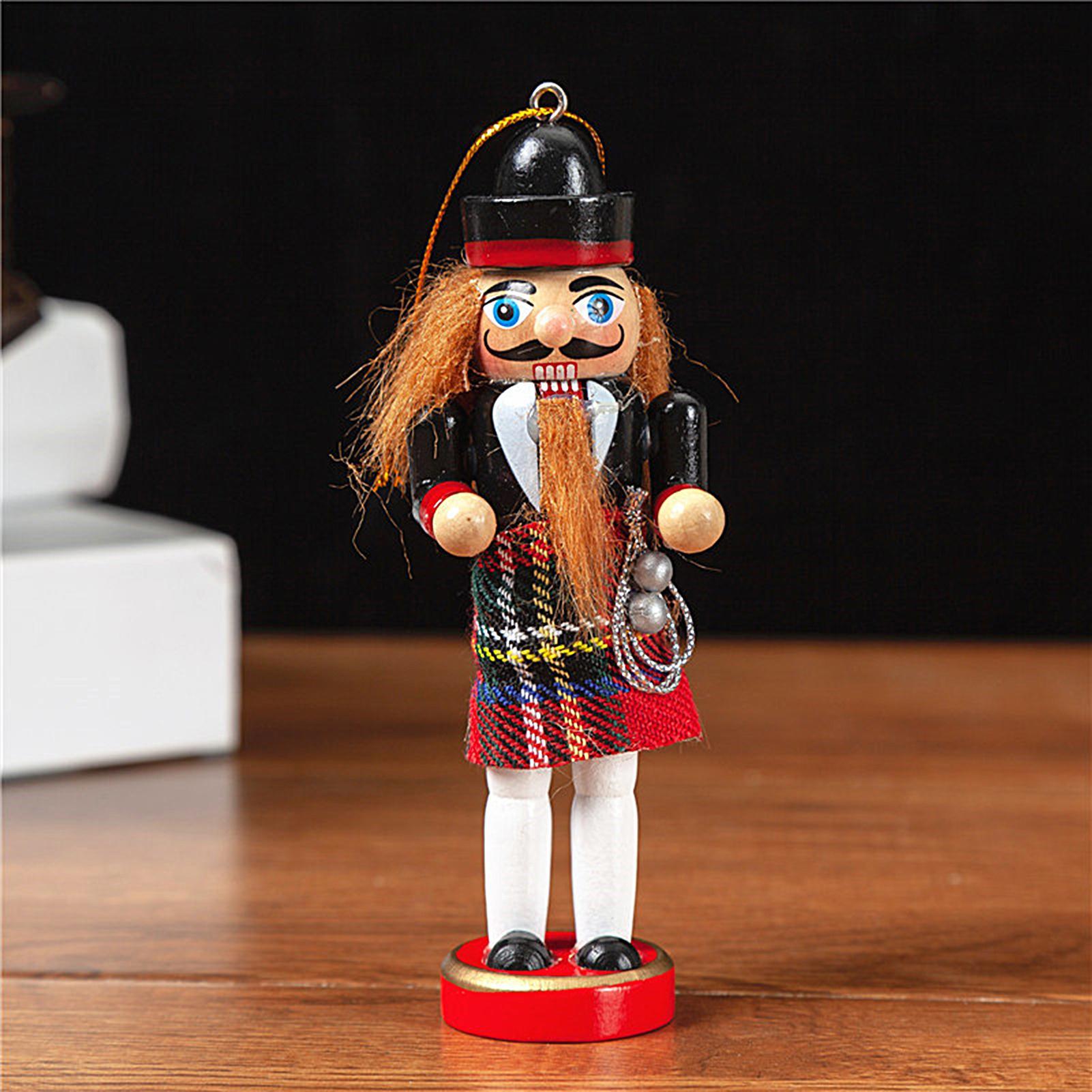 くるみ割り人形クリスマス装飾 6 個クリスマスツリーペンダン - Nutcracker Figurine のレビューと価格
