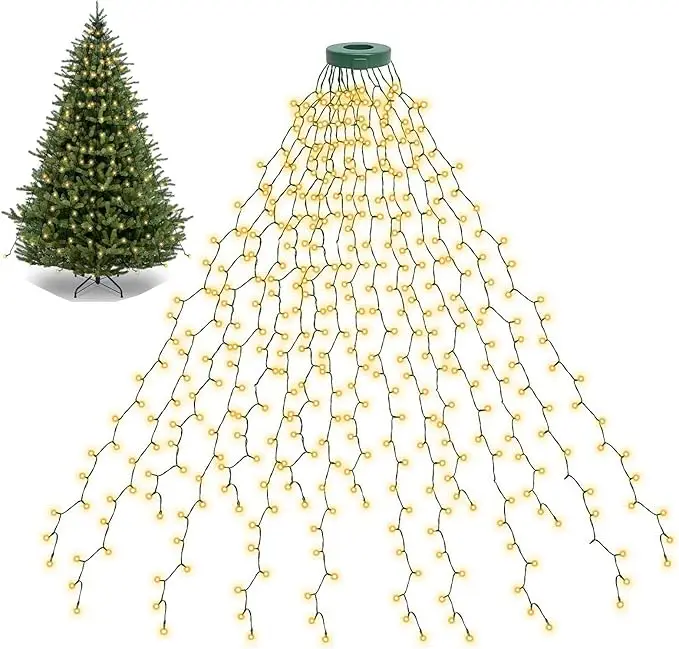 LEDクリスマスツリーライト 新年ガーランドストリング パテ - Led Fairy String Lights のレビューと価格