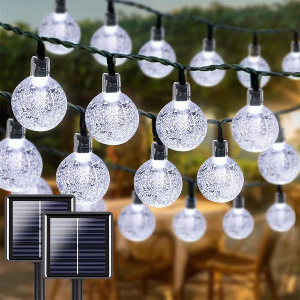 LED ソーラーライトストリング クリスマスツリー装飾 屋外 - Christmas Lights Outdoor のレビューと価格