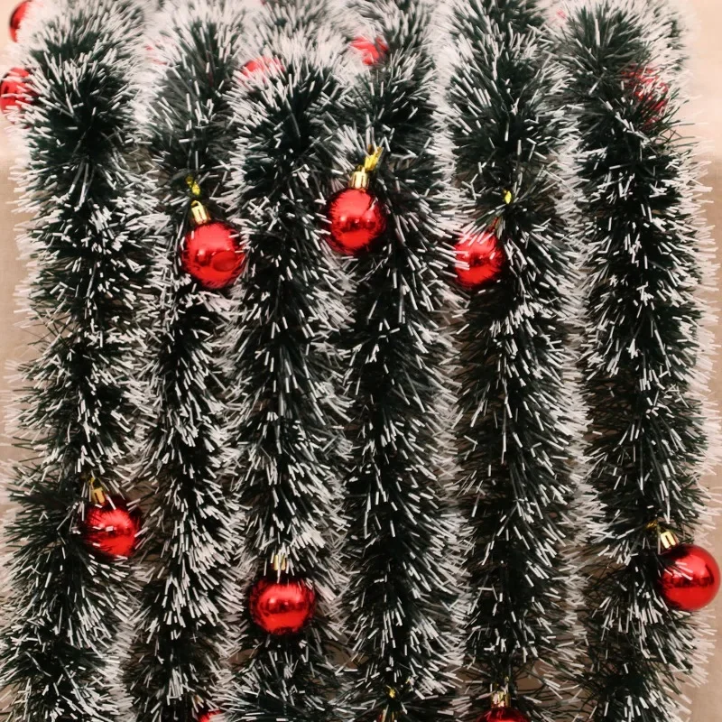 クリスマスティンセルリボンストリップグリッターガーランドリー - Tinsel Garland Decoration のレビューと価格