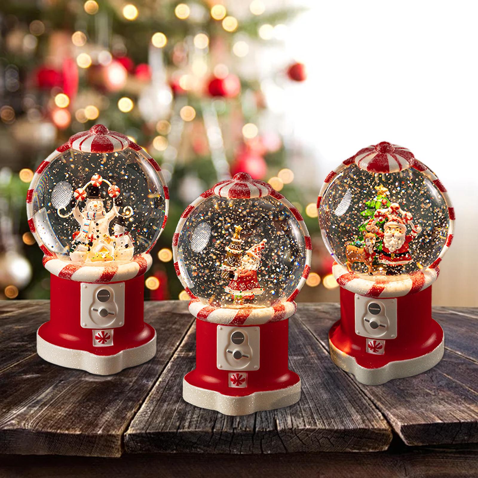 クリスマスミュージカルスノーグローブコレクタブルクラフト卓上 - Snow Globe Musical のレビューと価格
