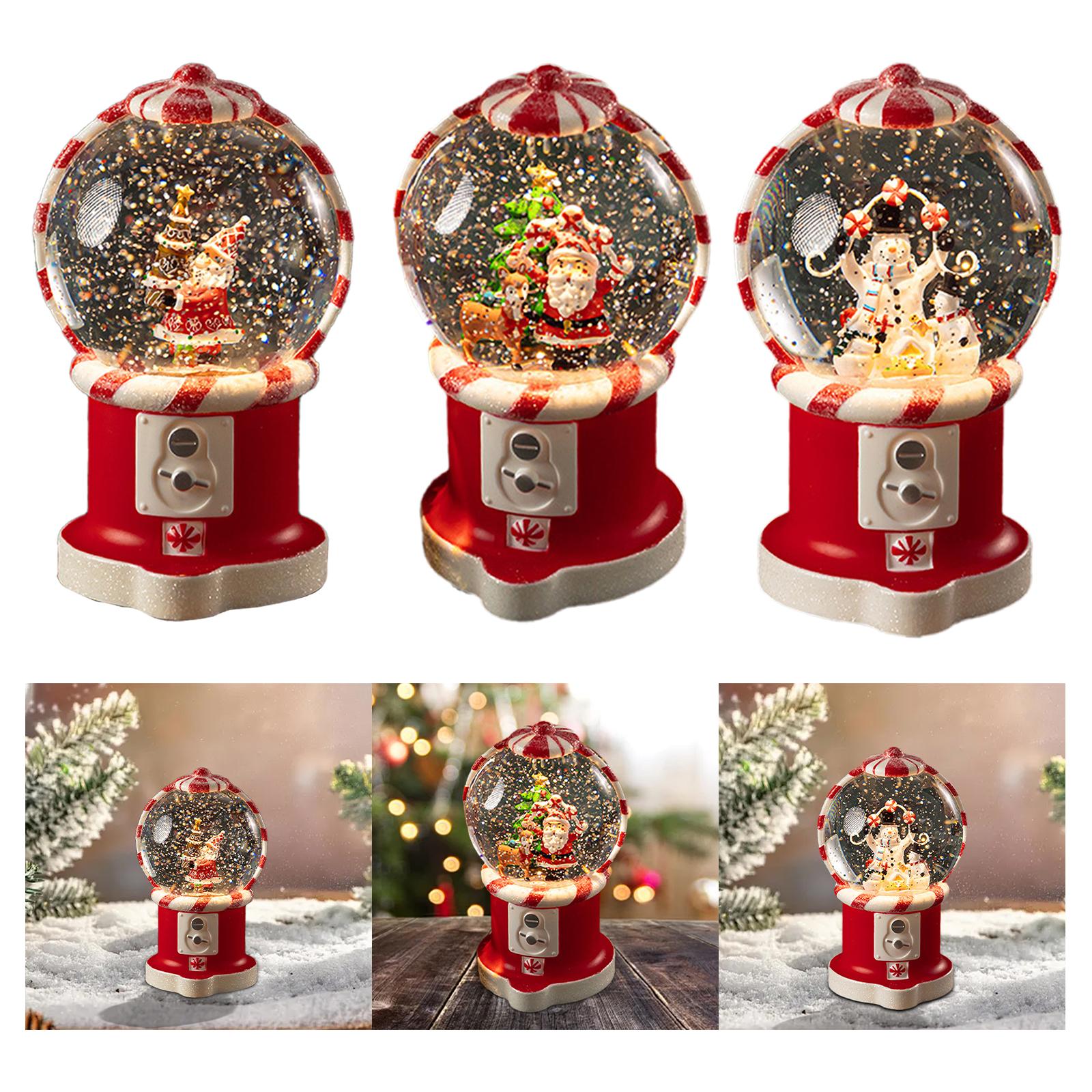 クリスマスミュージカルスノーグローブコレクタブルクラフト卓上 - Snow Globe Musical のレビューと価格