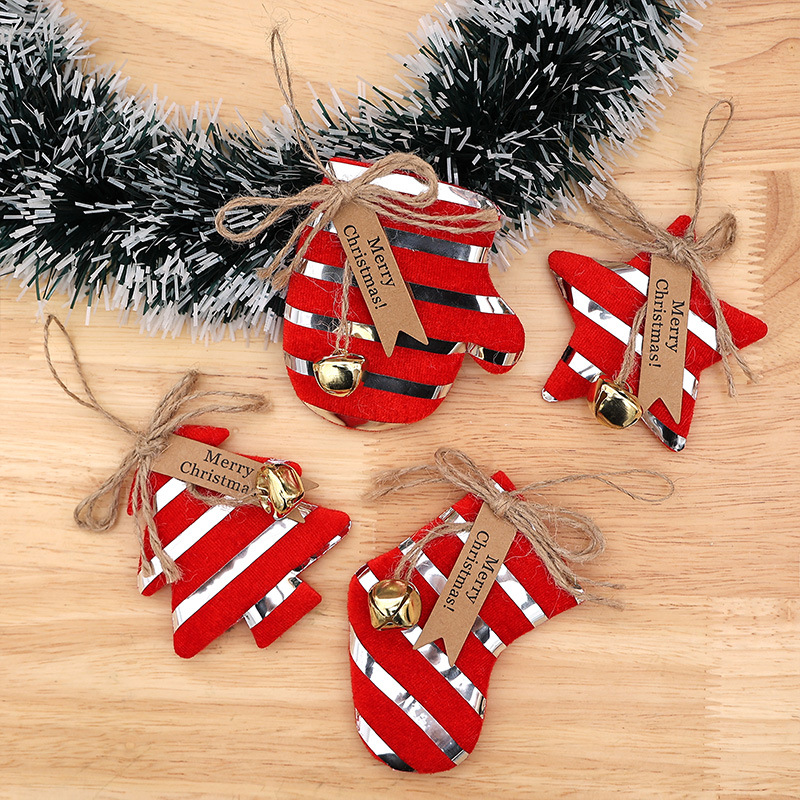 4 個のクリスマスツリーの装飾吊り下げ飾りサンタクロース雪だ - Christmas Stocking Hanging のレビューと価格