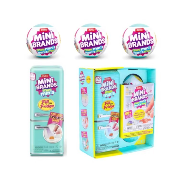 ZURU オリジナル フィル・ザ・フリッジ ミニ冷蔵庫セット - Ornament Ball Set のレビューと価格