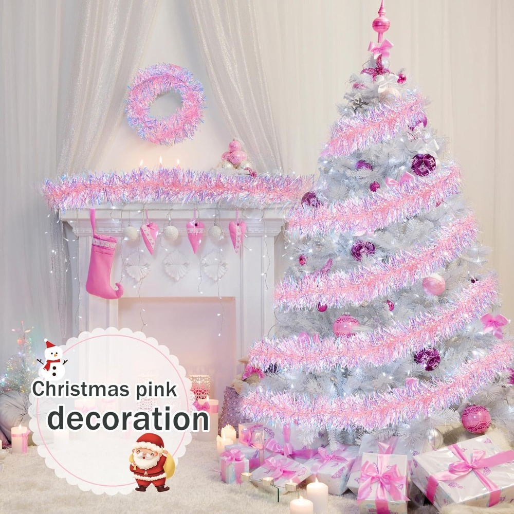 2 メートル/9 センチメートルクリスマスデコレーションスト - Tinsel Garland Decoration のレビューと価格