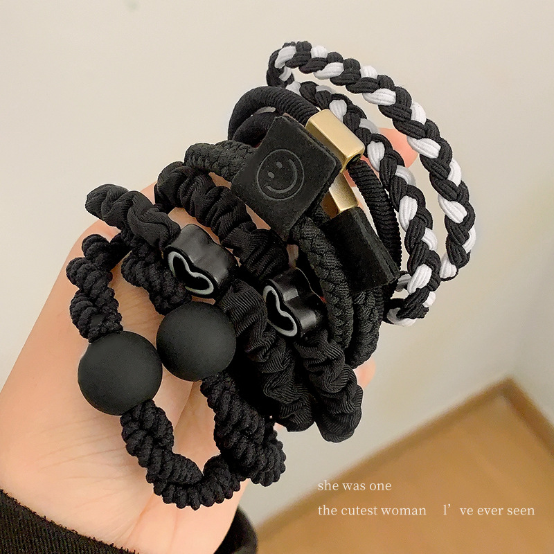 5/10 ピース/セットエレガントなハートボール弾性ヘアバン - Ornament Ball Set のレビューと価格