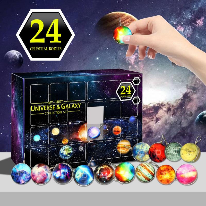 子供のためのガラスビーズ付きギャラクドセントカレンダー,カウ - Advent Calendar Gift のレビューと価格
