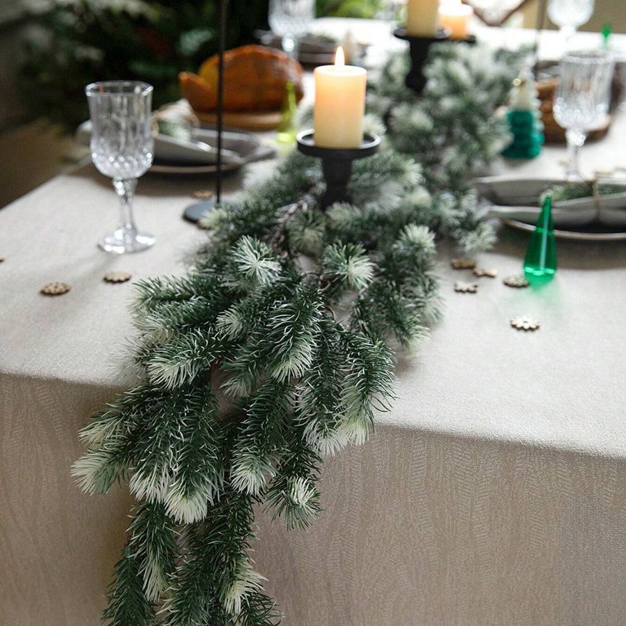 人工グリーン植物ラタンクリスマスツリーガーランドリースホーム - Christmas Tree Artificial のレビューと価格