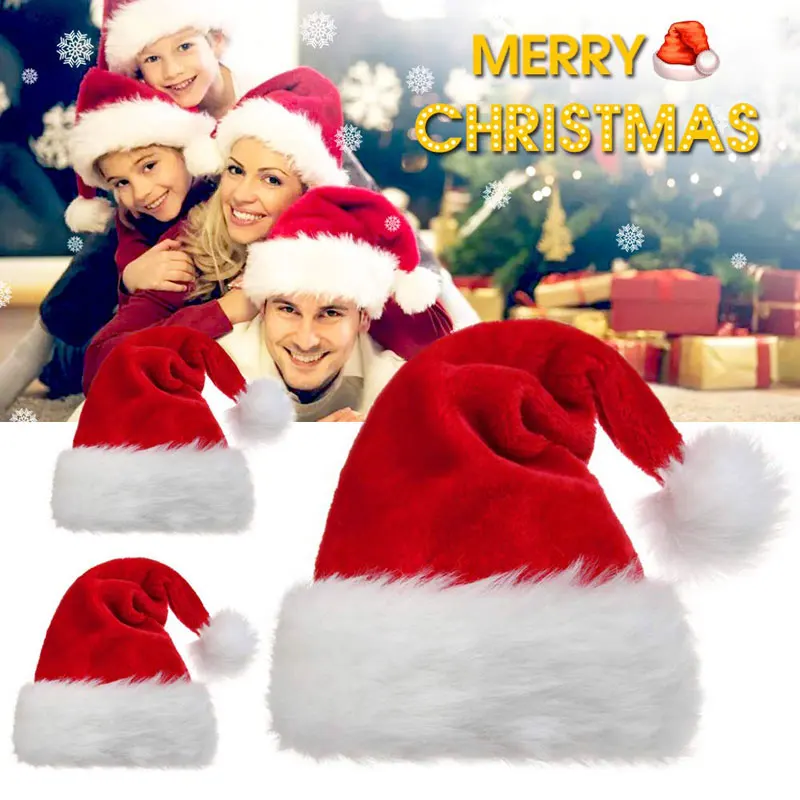 クリスマスサンタ帽子　クリスマス　ロングプラッシュ　ホリデー - Santa Hat Plush のレビューと価格