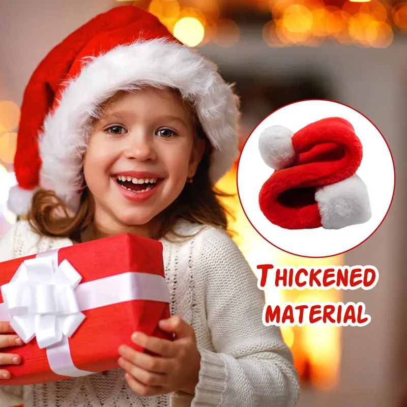クリスマスサンタ帽子　クリスマス　ロングプラッシュ　ホリデー - Santa Hat Plush のレビューと価格