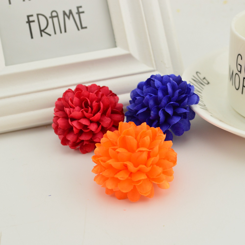 200 個 5 センチメートルシルク菊造花安いヘッドホーム結 - Christmas Wreath Fake のレビューと価格