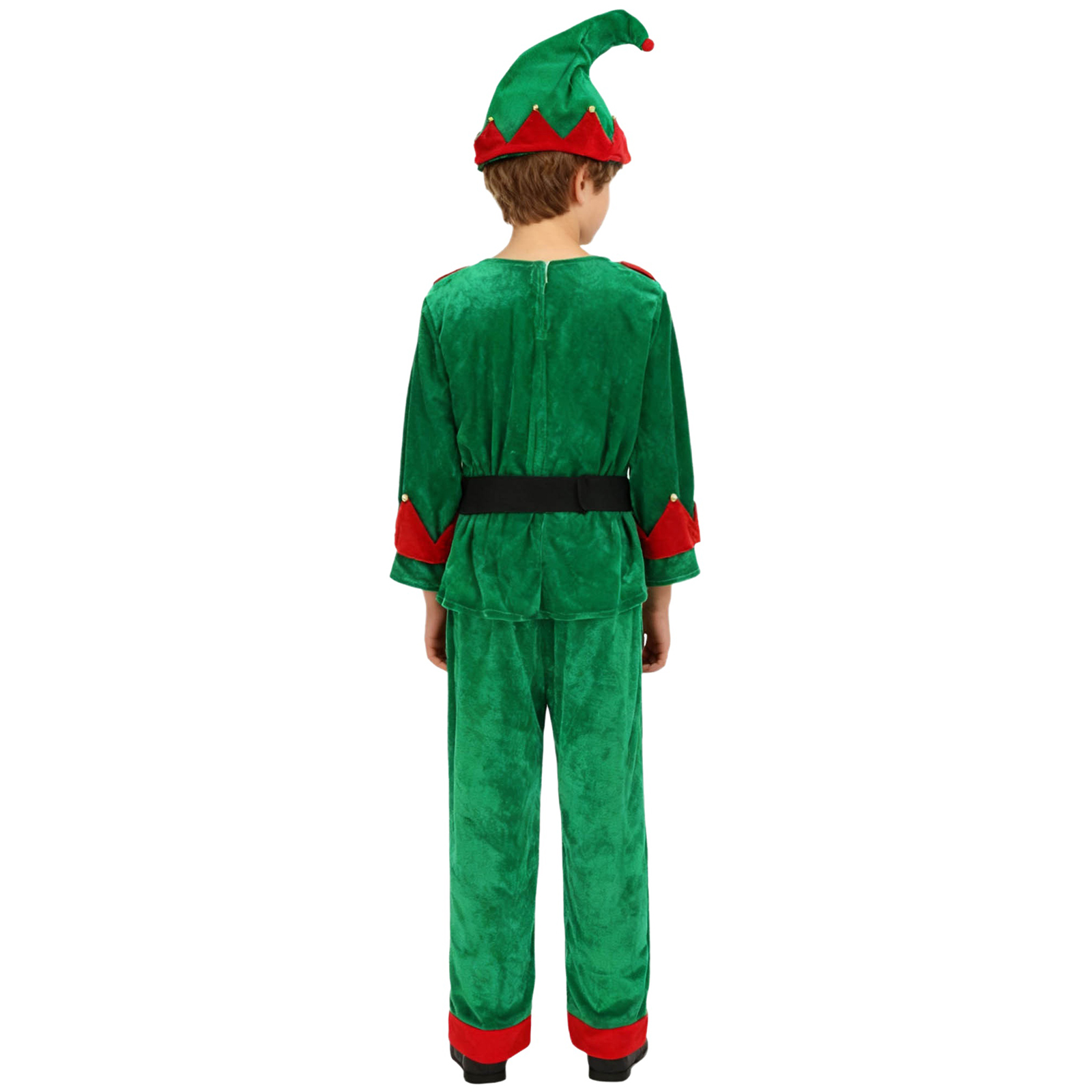 男の子用クリスマスエルフコスチューム、クリスマスサンタクロー - Elf Costume Christmas のレビューと価格