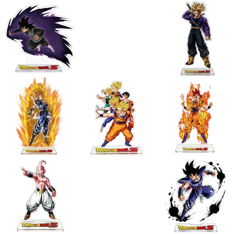 漫画アニメドラゴンボールアクリルスタンド超サイヤ人透明高精細 - Ornament Ball Set のレビューと価格