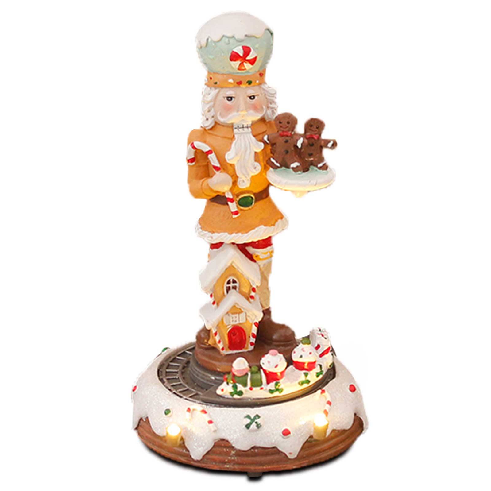 クリスマスジンジャーブレッドコレクションくるみ割り人形の置物 - Nutcracker Figurine のレビューと価格
