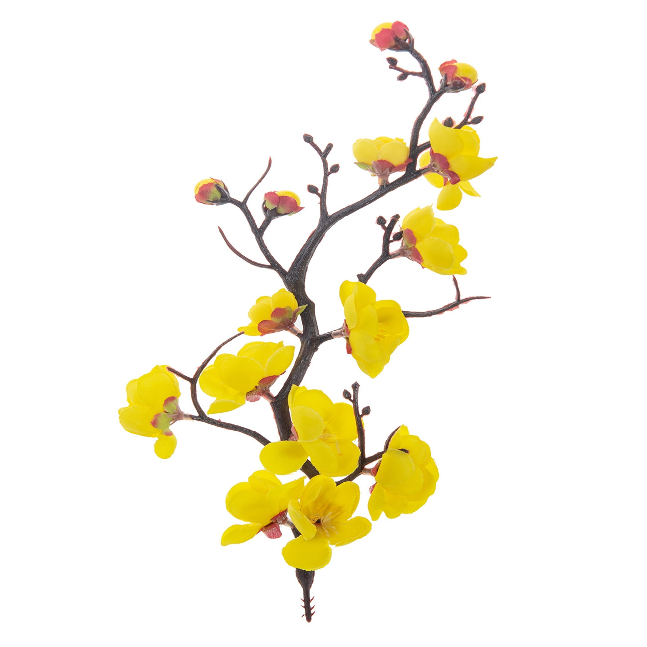 造花 春の梅の花 桃の枝 シルクフラワー ホームウェディング - Christmas Wreath Fake のレビューと価格