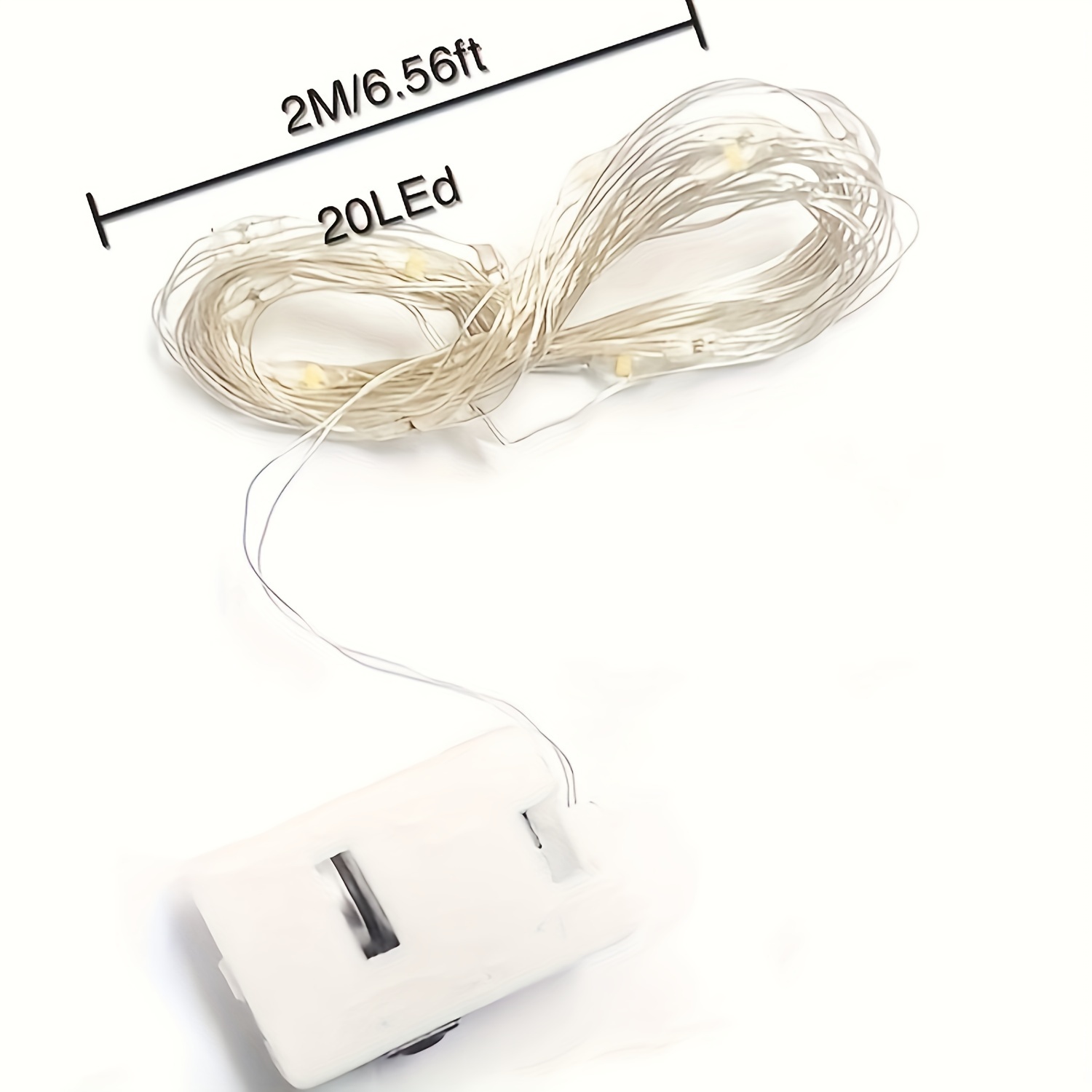 10個入りLEDフェアリーライト、3つのモード、電池式ストリ - Led Fairy String Lights のレビューと価格