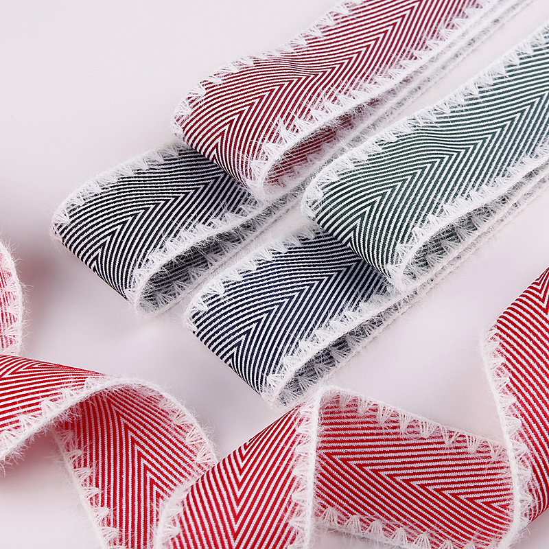 100ヤード ツイル ヘリンボーン ウェビング ウェーブエッ - Ribbon Bow Gift のレビューと価格