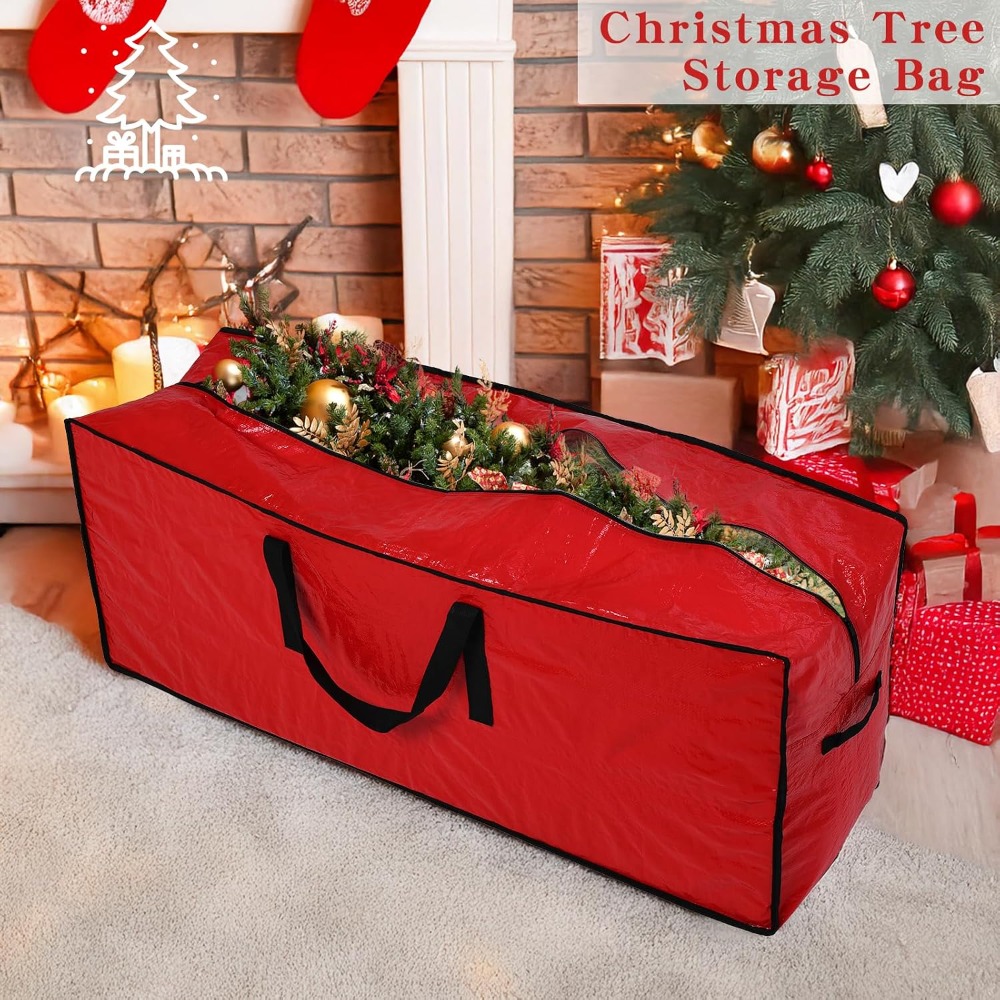 最大7フィートの人工ツリー用大型クリスマスツリー収納バッグ、 - Christmas Tree Artificial のレビューと価格